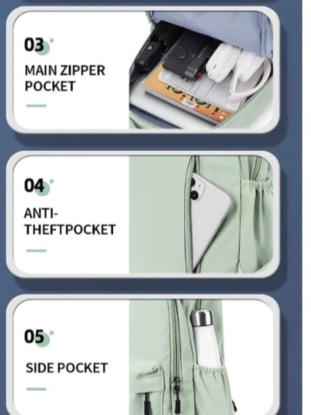 Lightweight Backpack with TONS of Storage